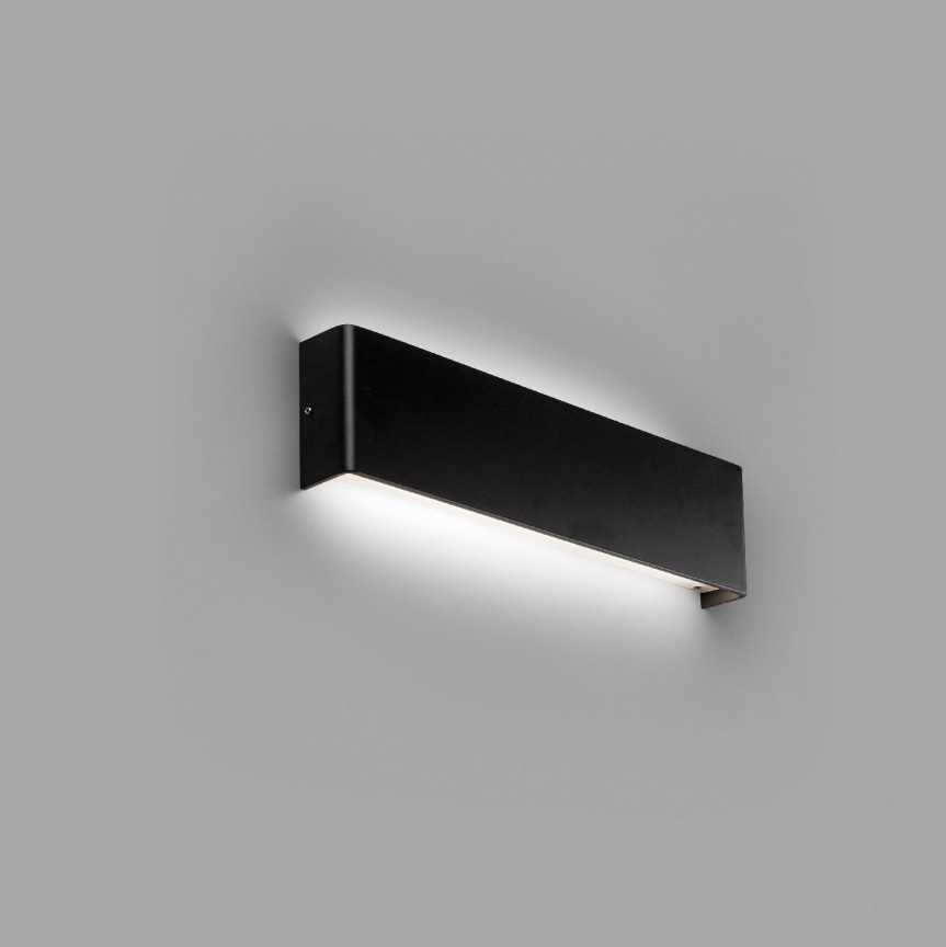 Aplica LED ambientala NASH 16W neagra 62822
