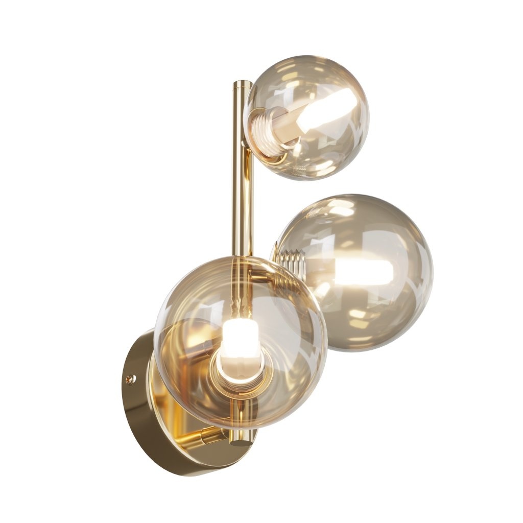 Aplica perete moderna design deosebit Dallas 3 auriu