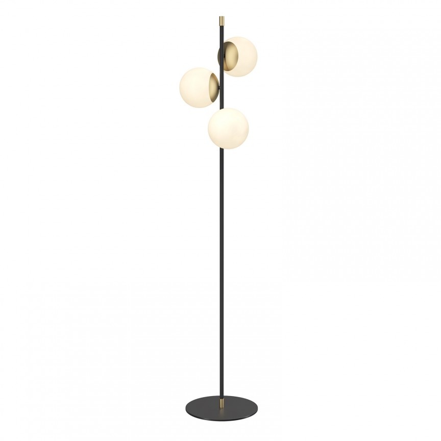 Lampadar cu 3 surse de iluminat design elegant Nostalgia