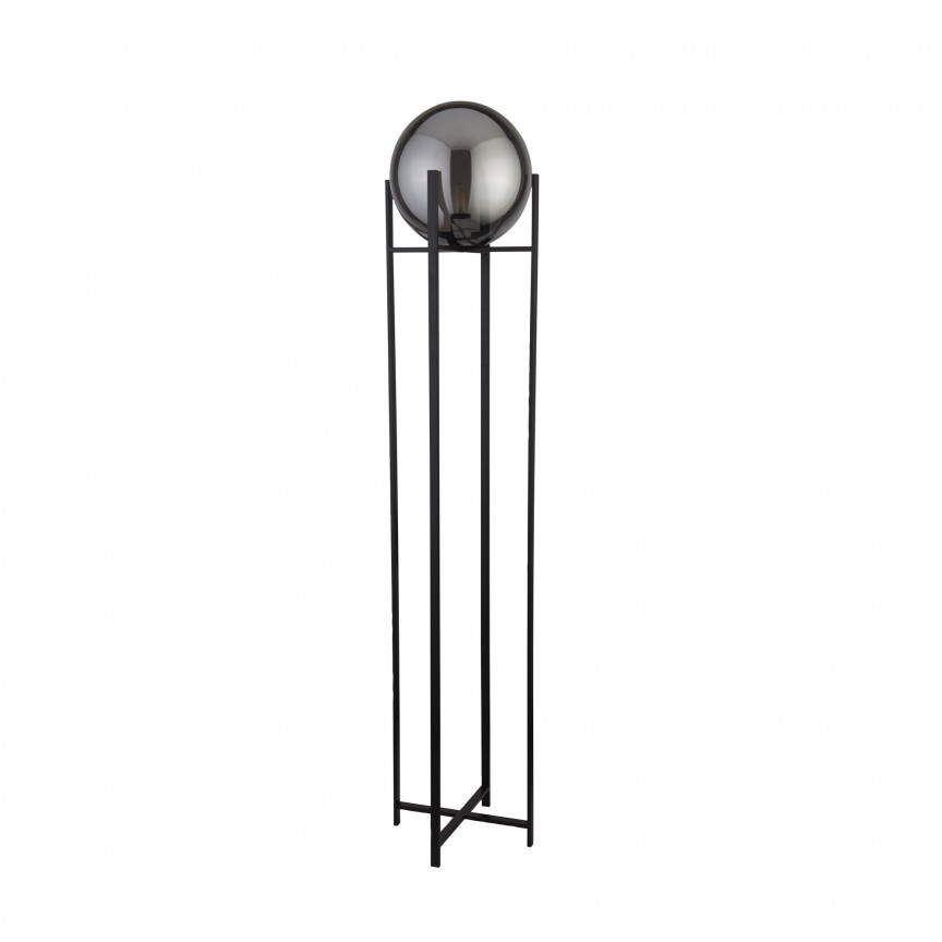 Lampadar design modern cu abajur fumuriu AMSTERDAM EU1030-1SM SRT