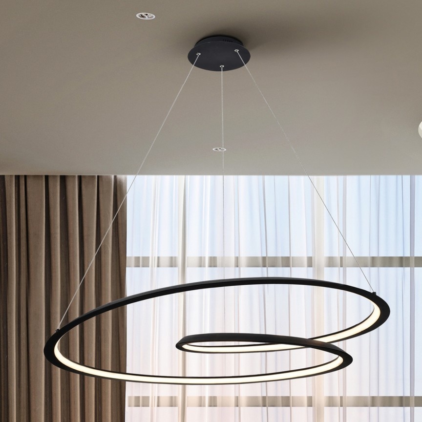Lustra LED design XL ultra-modern Looping 97cm