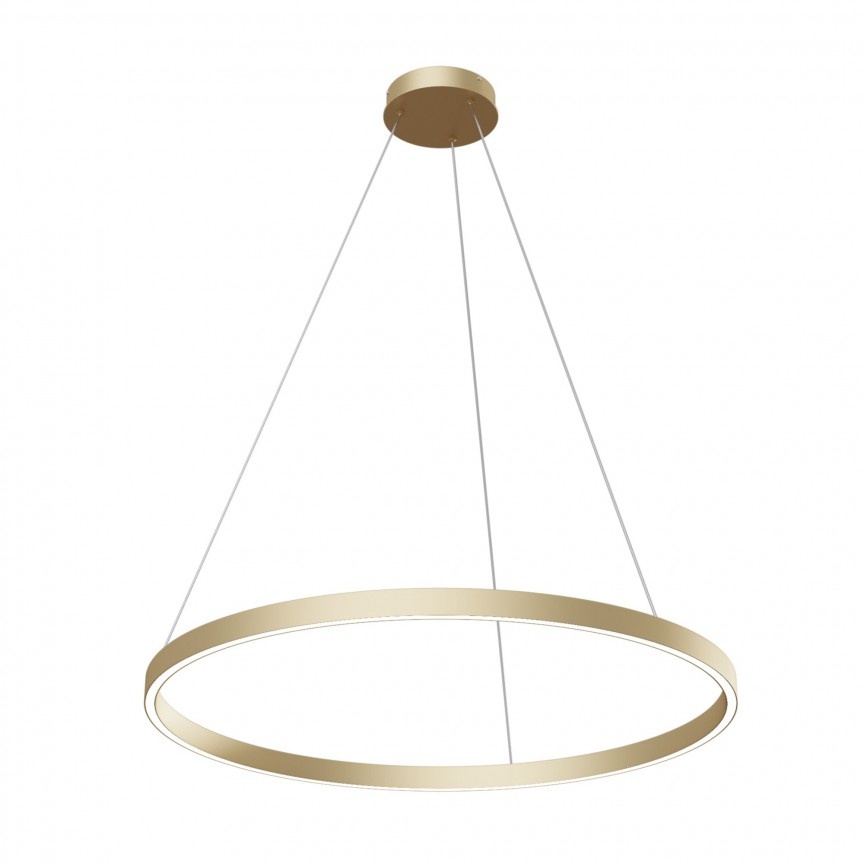 Lustra suspendata LED design tehnic, diametru:80cm, Rim alama MYMOD058PL-L42BS4K