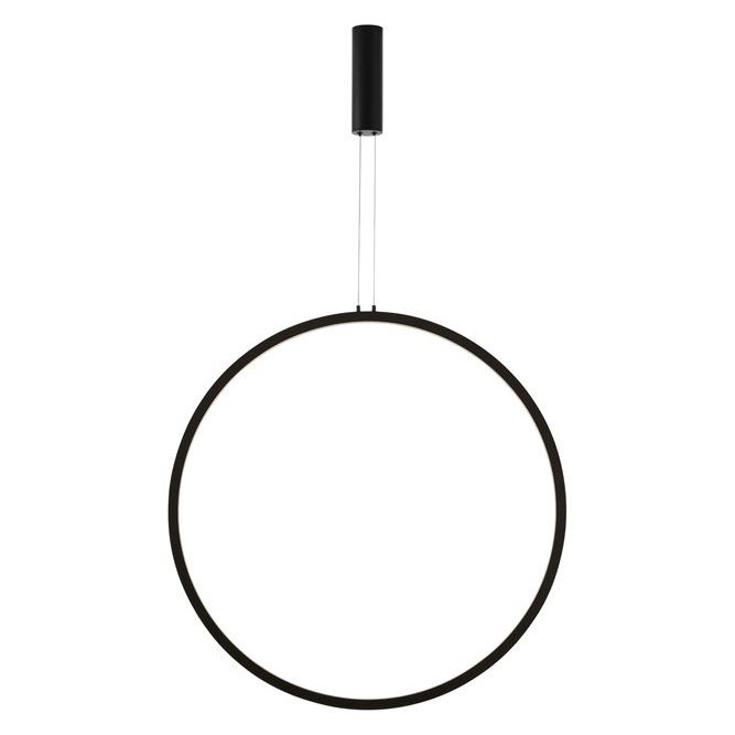 Pendul LED dimabil design modern Change negru 80,7cm