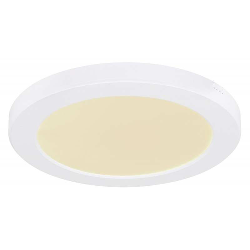 Plafoniera LED design modern, diametru 22cm, LASSE alb 12379-18W GL