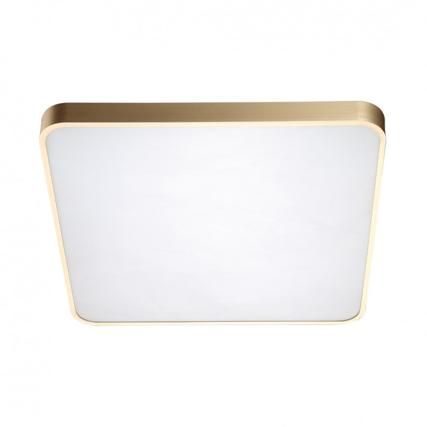 Plafoniera LED moderna SIERRA auriu, 50x50cm 12100005-GD ZL