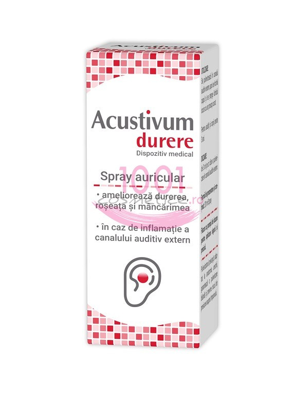 ACUSTIVUM DURERE SPRAY AURICULAR PENTRU URECHI