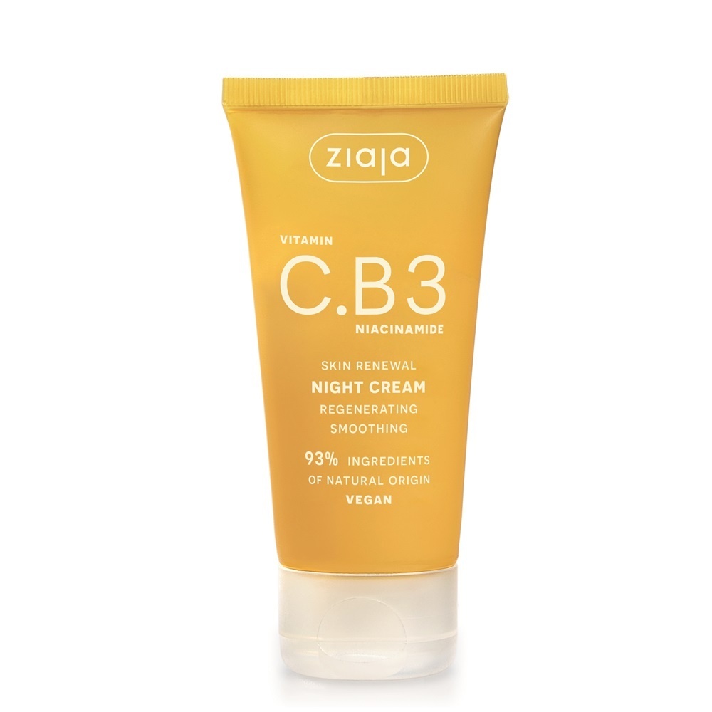ZIAJA Crema de fata de noapte, Regenerating Smoothing, C.83 Niacinamide, Ziaja, 50 ml