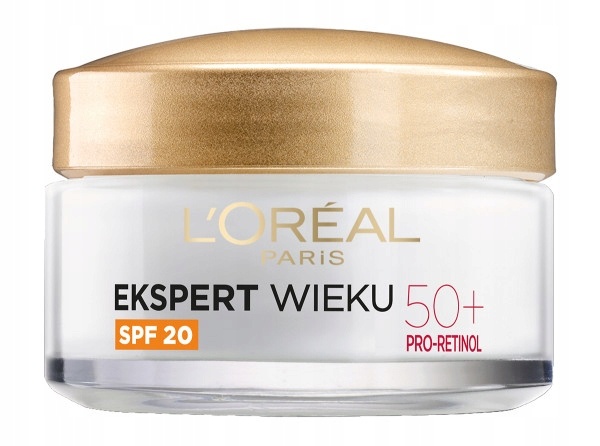crema retinol Crema de zi antirid cu retinol SPF 20 Expert Age 50+, Loreal, 50 ml