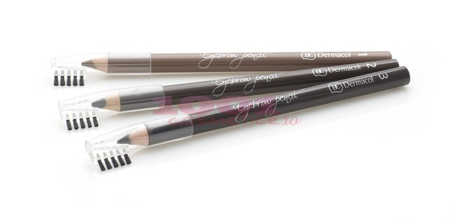 DERMACOL EYEBROW PENCIL CREION DE SPRANCENE CU PERIE NUMARUL 3 - 2 | YEO