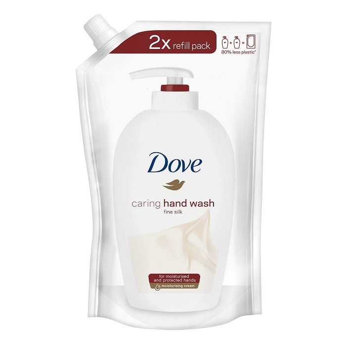 DOVE CARING FINE SILK SAPUN LICHID REZERVA 500 ML