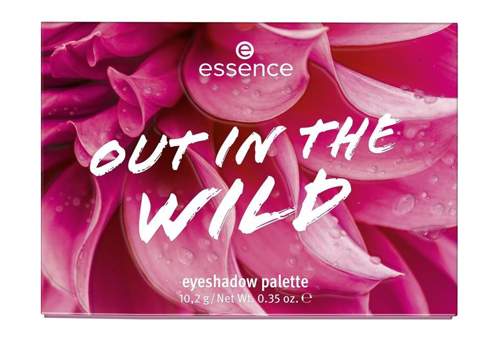 ESSENCE OUT IN THE WILD EYESHADOW PALETTE PALETA DE FARDURI DONT STOP BLOOMING! 01 - 1 | YEO