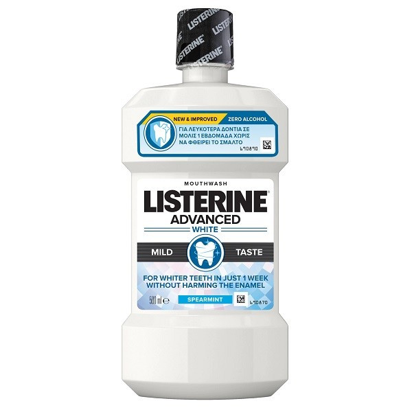 LISTERINE ADVANCE WHITE MILD TASTE APA DE GURA (Optiuni de comanda: 250ml)