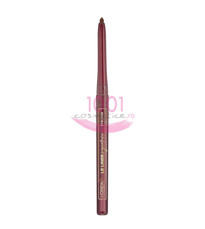 LOREAL LE LINER SIGNATURE EYELINER DERMATOGRAF RETRACTABIL ROUGE NOIR ANGORA 03 - 2 | YEO