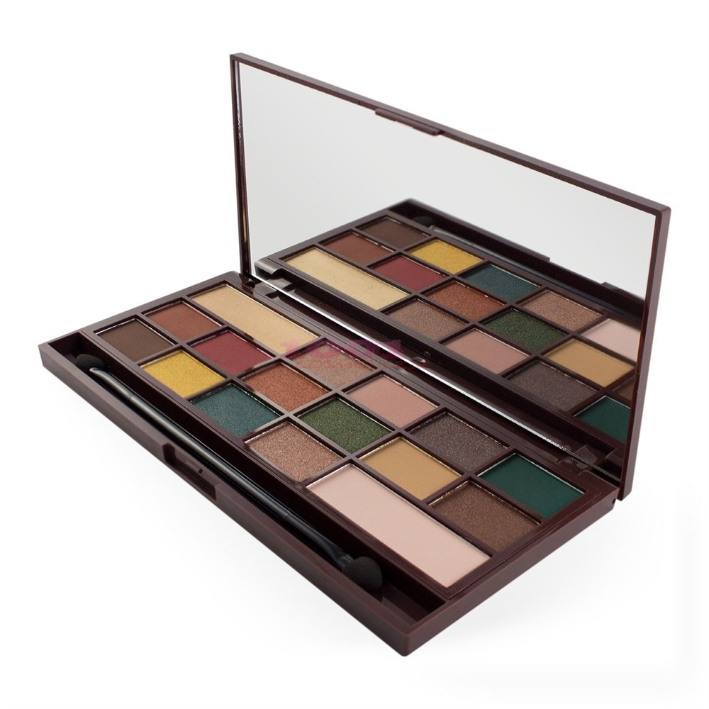 MAKEUP REVOLUTION CHOCOLATE MINT EYESHADOW PALETA DE FARDURI - 2 | YEO