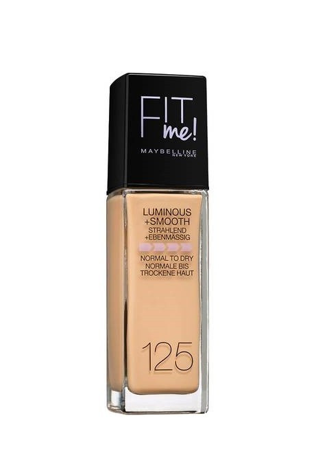 MAYBELLINE FIT ME LUMINOUS + SMOOTH FOND DE TEN NUDE BEIGE 125