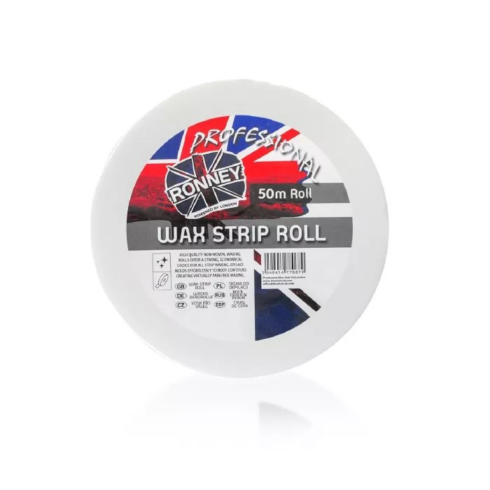 RONNEY WAX STRIP ROLL ROLA BENZI PENTRU EPILAT 50m