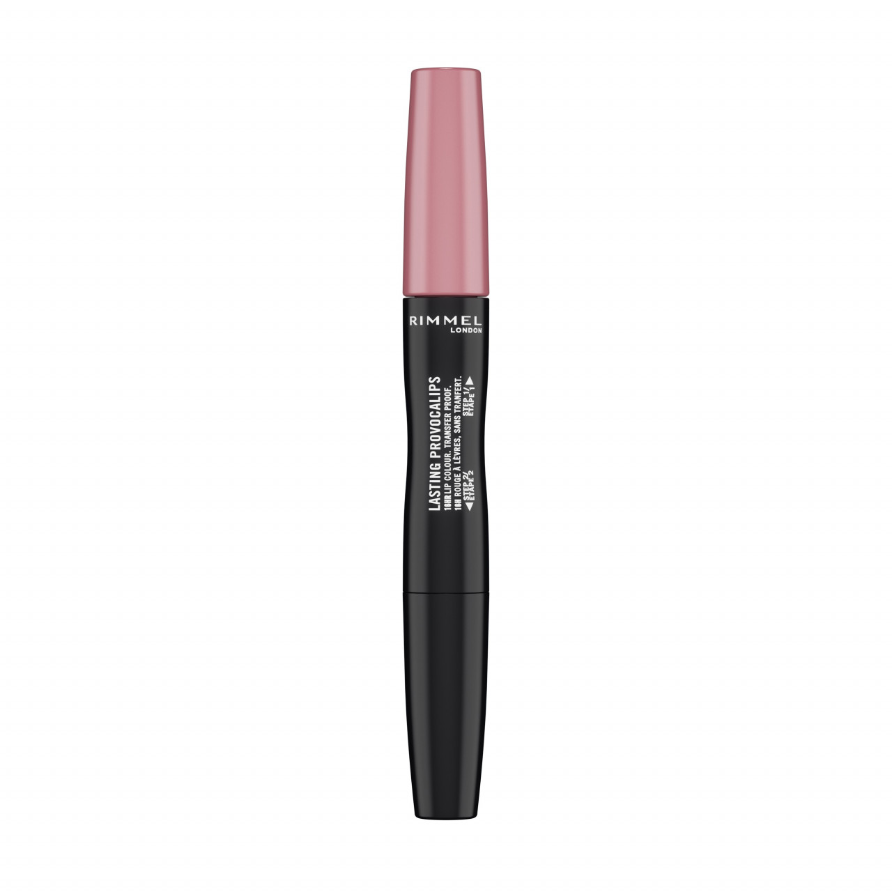 RUJ CU PERSISTENTA INDELUNGATA LASTING PROVOCALIPS DOUBLE ENDED RIMMEL LONDON ROSE 220