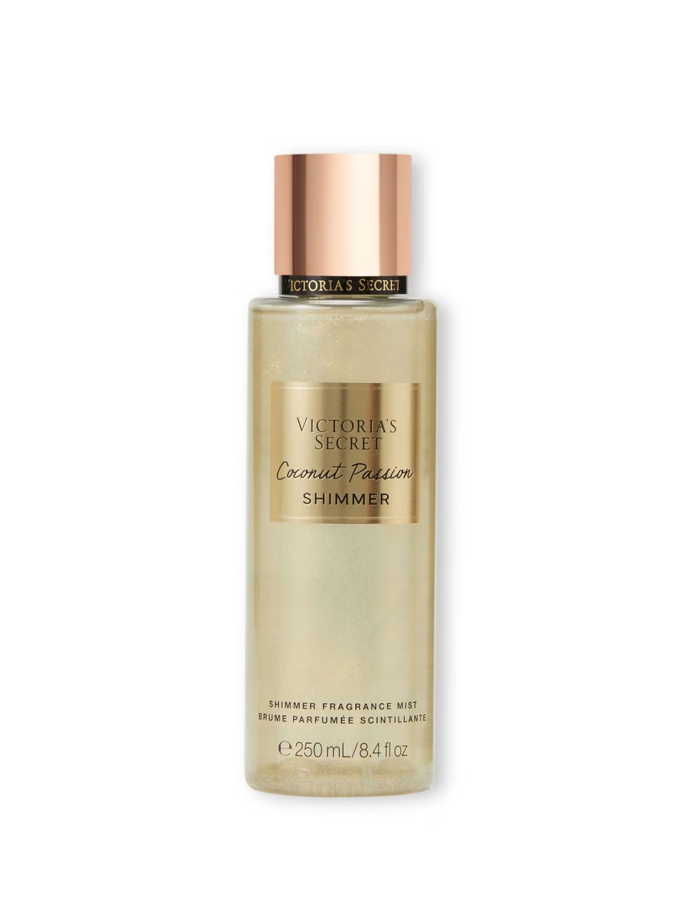 1001cosmetice.ro Spray de corp cu sclipici, Coconut passion shimmer, Victoria's Secret, 250 ml