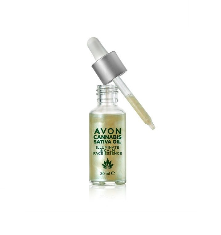 AVON CANNABIS SATIVA OIL ILLUMINATE CALM FACE ESSENCE