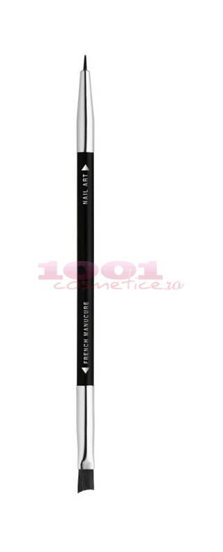 BOURJOIS PINCEAU PRO DUBLE NAIL BRUSH PENSULA DUBLA PENTRU UNGHII