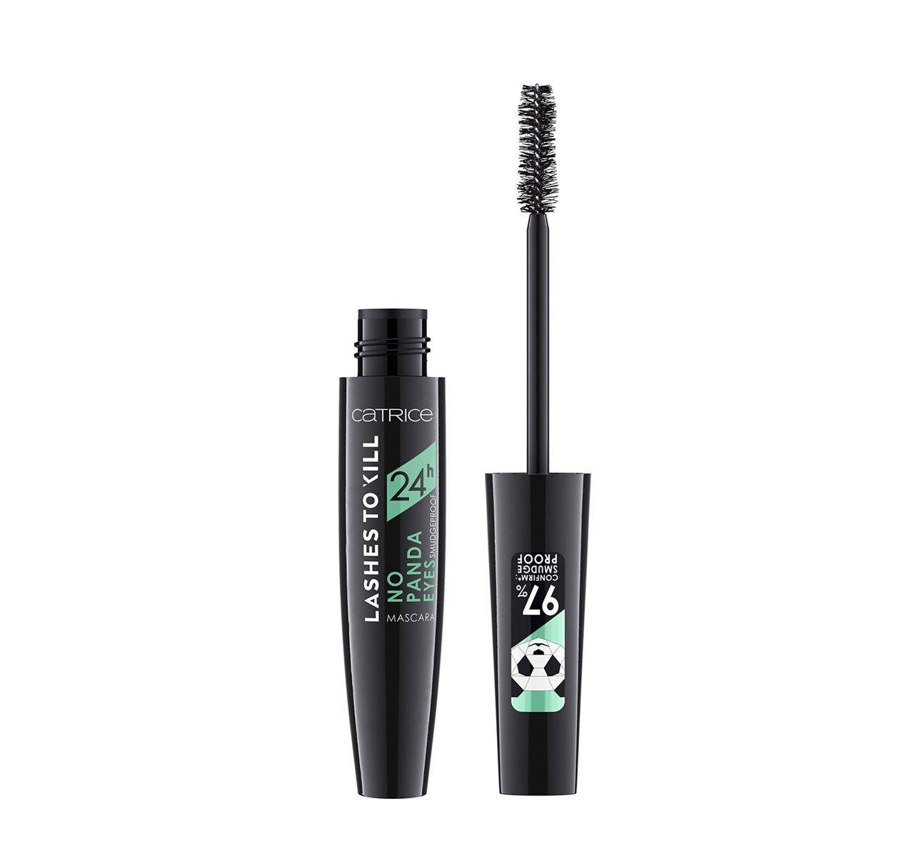 CATRICE LASHES TO KILL NO PANDA EYES MASCARA BLACK