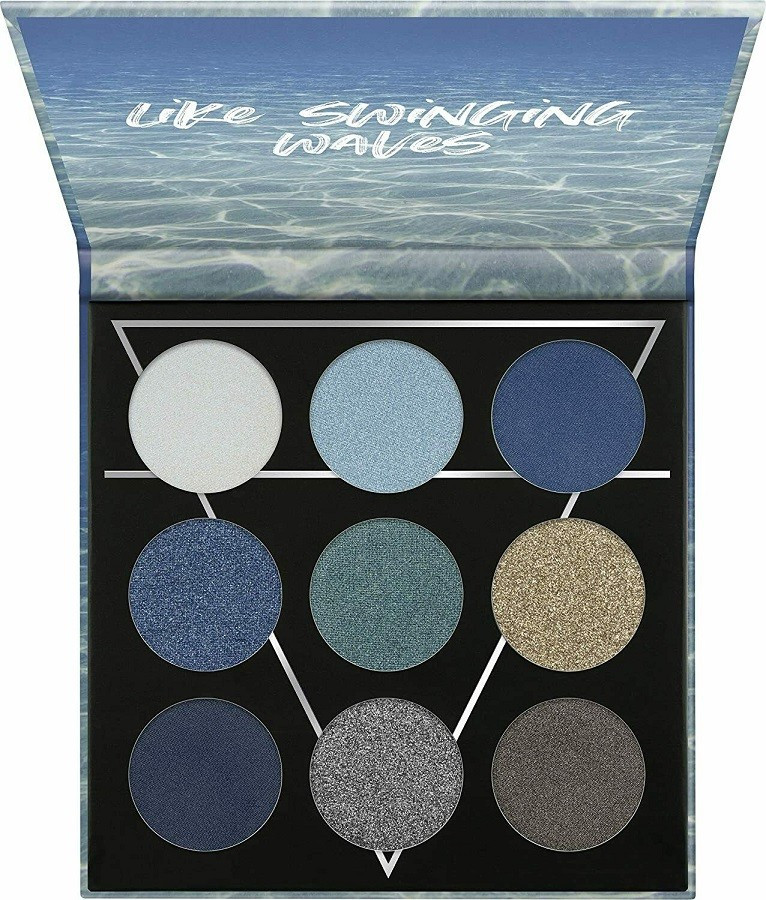 ESSENCE MY POWER IS WATER EYESHADOW PALETTE PALETA DE FARDURI DANCE WITH THE WAVES 01