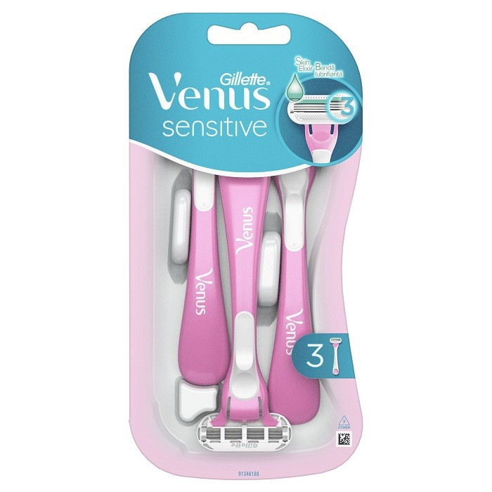 GILLETTE VENUS 3 SENSITIVE APARATE SET 3 BUCATI - 1 | YEO