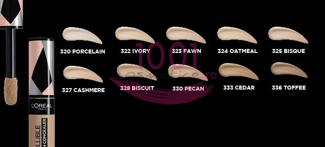 LOREAL INFAILLIBLE MORE THAN CONCEALER IVORY 322 - 4 | YEO