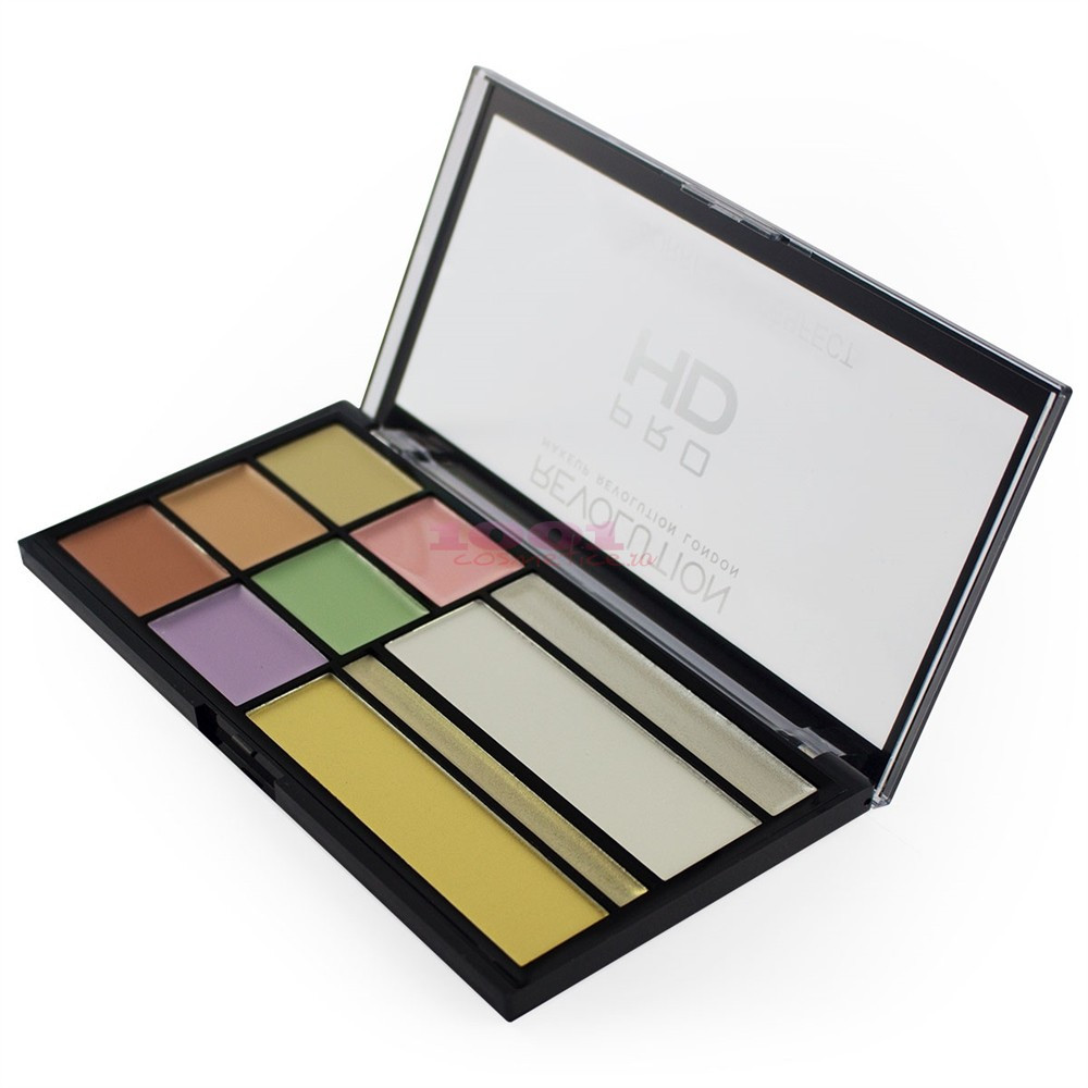 MAKEUP REVOLUTION LONDON PRO HD PRIME CORRECT & PERFECT PALETTE - 1 | YEO