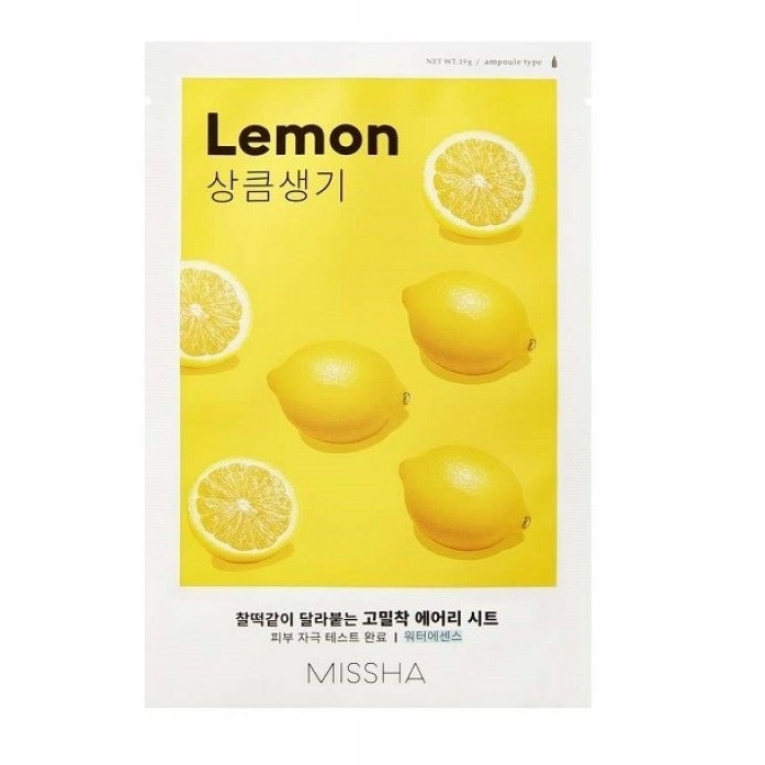 Versed Skincare Masca cu extract de lamaie pentru ten radiant, Missha, 19 g