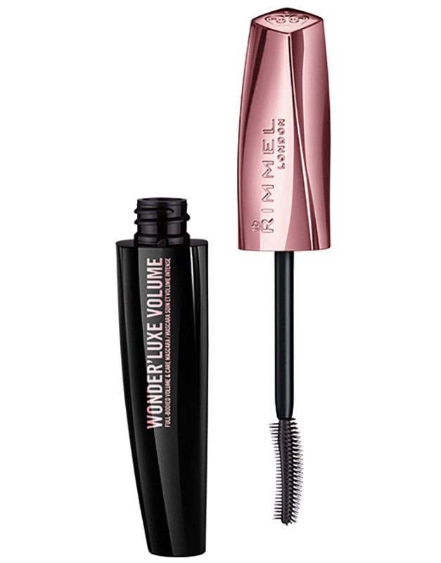 RIMMEL LONDON WONDER LUXE VOLUME MASCARA EXTREME BLACK - 1 | YEO