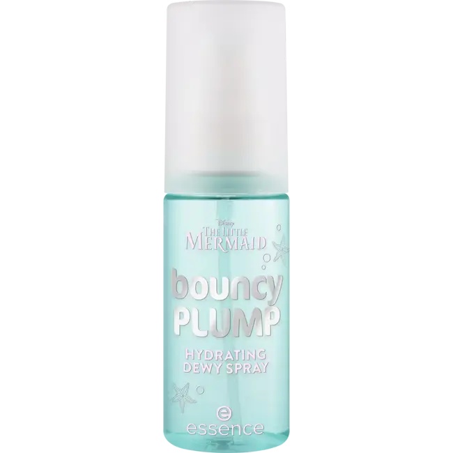 1001cosmetice.ro Spray de fixare Disney The Little Mermaid bouncy PLUMP Hydrating Dewy Essence, 50 ml
