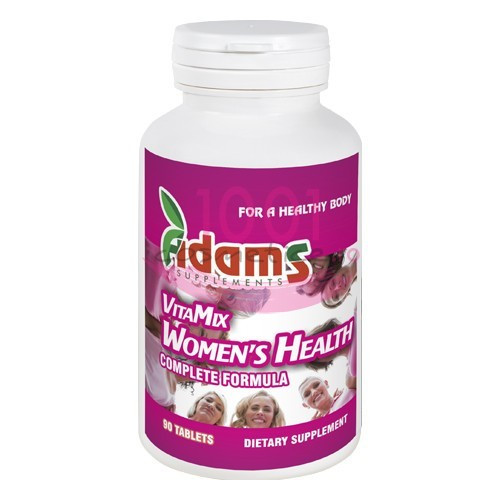 ADAMS VITAMIX WOMENS HEALTH MULTIVITAMINE FEMEI 90 TABLETE