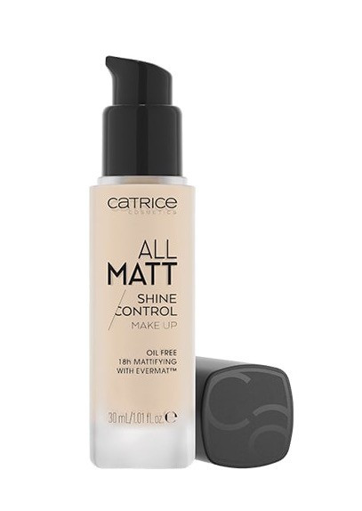 CATRICE ALL MATT SHINE CONTROL MAKE UP FOND DE TEN MATIFIANT NEUTRAL IVORY 002 N - 2 | YEO