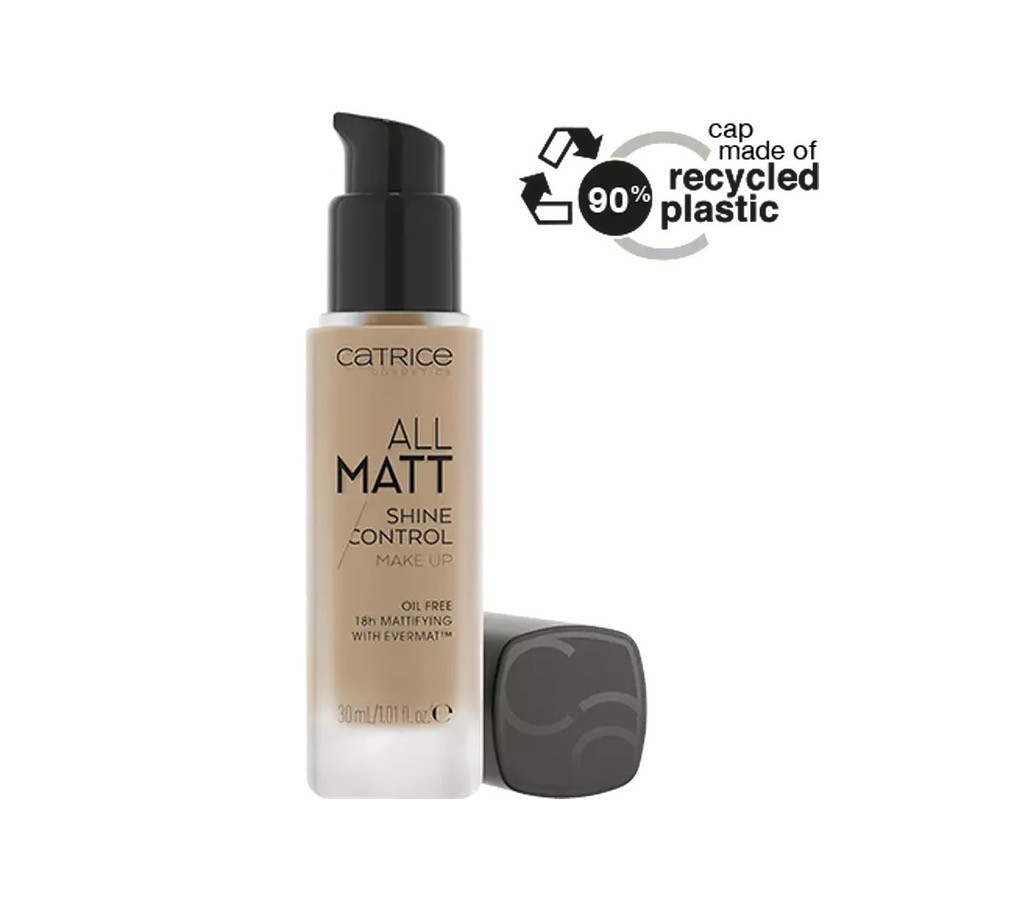 CATRICE ALL MATT SHINE CONTROL MAKE UP FOND DE TEN MATIFIANT NEUTRAL TOFFEE 046 N - 2 | YEO