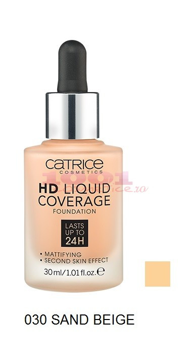 CATRICE HD LIQUID COVERAGE FOND DE TEN LICHID (Optiuni de comanda: 40) - 3 | YEO