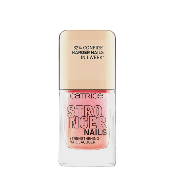 CATRICE STRONGER NAILS STRENGHTENING NAIL LACQUER LAC DE UNGHII INTARITOR EXPRESSIVE PINK 07