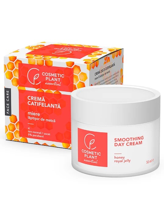 1001cosmetice.ro Crema catifelanta de zi cu miere si laptisor de matca Cosmetic Plant, 50 ml