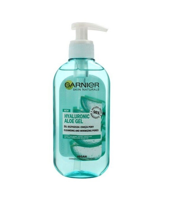 1001cosmetice.ro Gel de curatare purificator Skin Naturals Hyaluronic Aloe Garnier, 200 ml