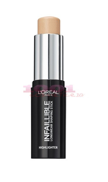 LOREAL INFAILLIBLE SHAPING HIGHLIGHTER ILUMINATOR STICK GOLD IS COLD 502 - 2 | YEO