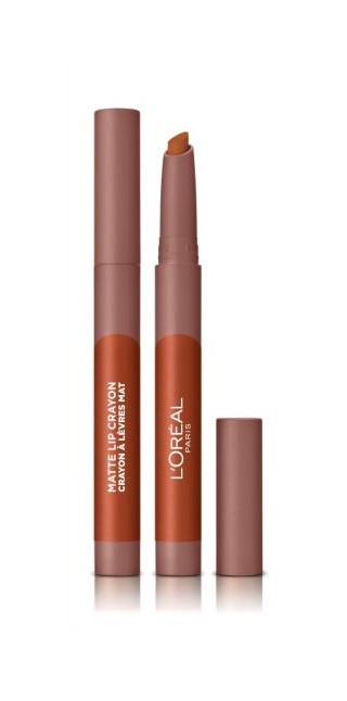 LOREAL MATTE LIP CRAYON RUJ DE BUZE MAT SMOOTH CARAMEL 101