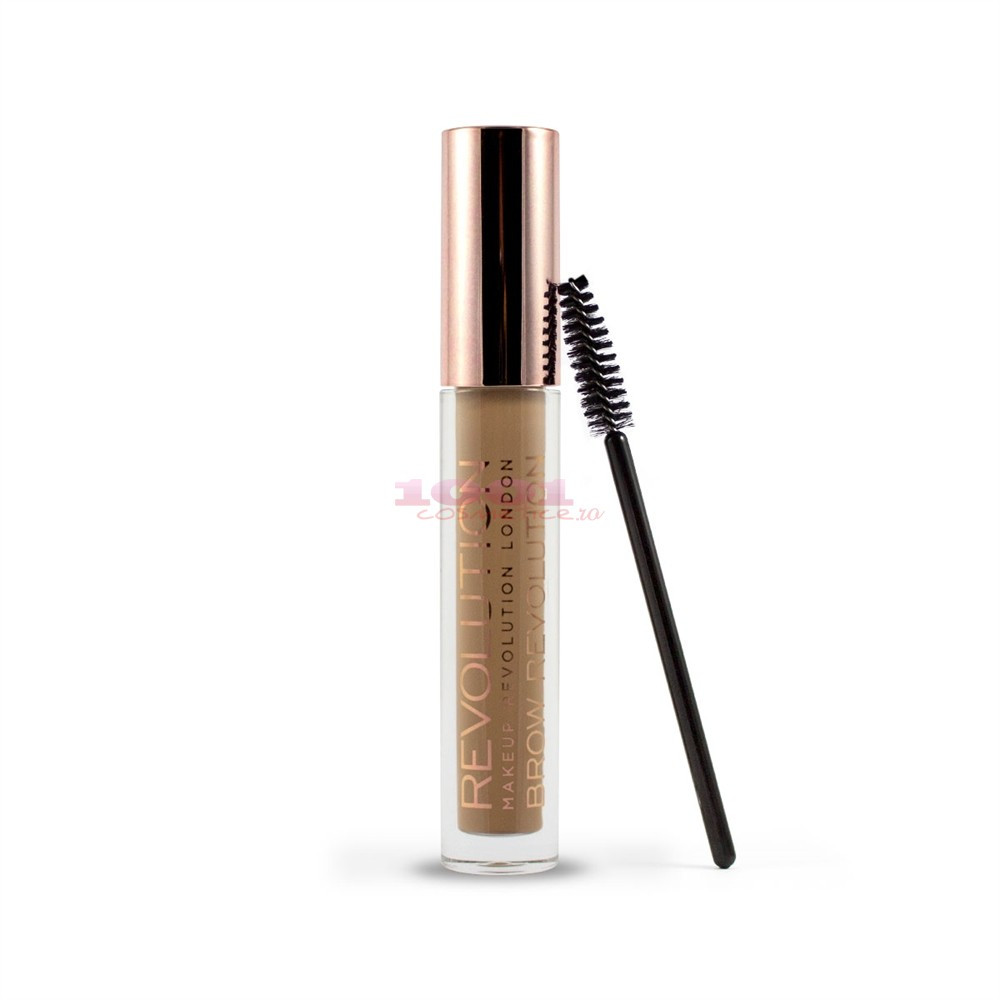 MAKEUP REVOLUTION LONDON BROW REVOLUTION GEL PENTRU SPRANCENE AUBURN - 1 | YEO