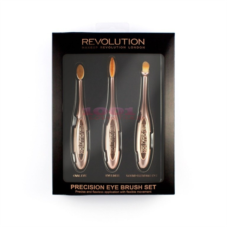 MAKEUP REVOLUTION LONDON PRECISION EYE BRUSH SET - 1 | YEO