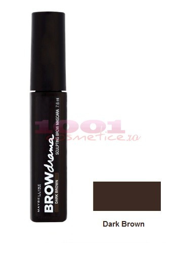 MAYBELLINE BROW DRAMA SCULPTING BROW RIMEL PENTRU SPRANCENE (Optiuni de comanda: DARK BROWN) - 3 | YEO