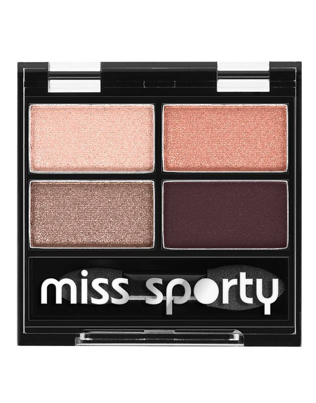 MISS SPORTY STUDIO COLOUR QUATTRO FARD DE PLEOAPE SMOKY ROSE 408