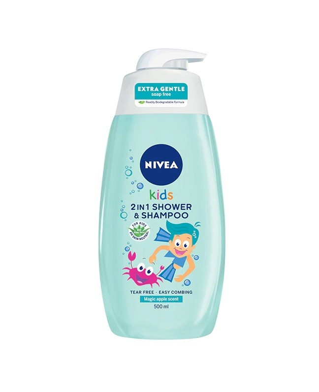 NIVEA KIDS 2IN1 GEL DE DUS & SAMPON PENTRU COPII