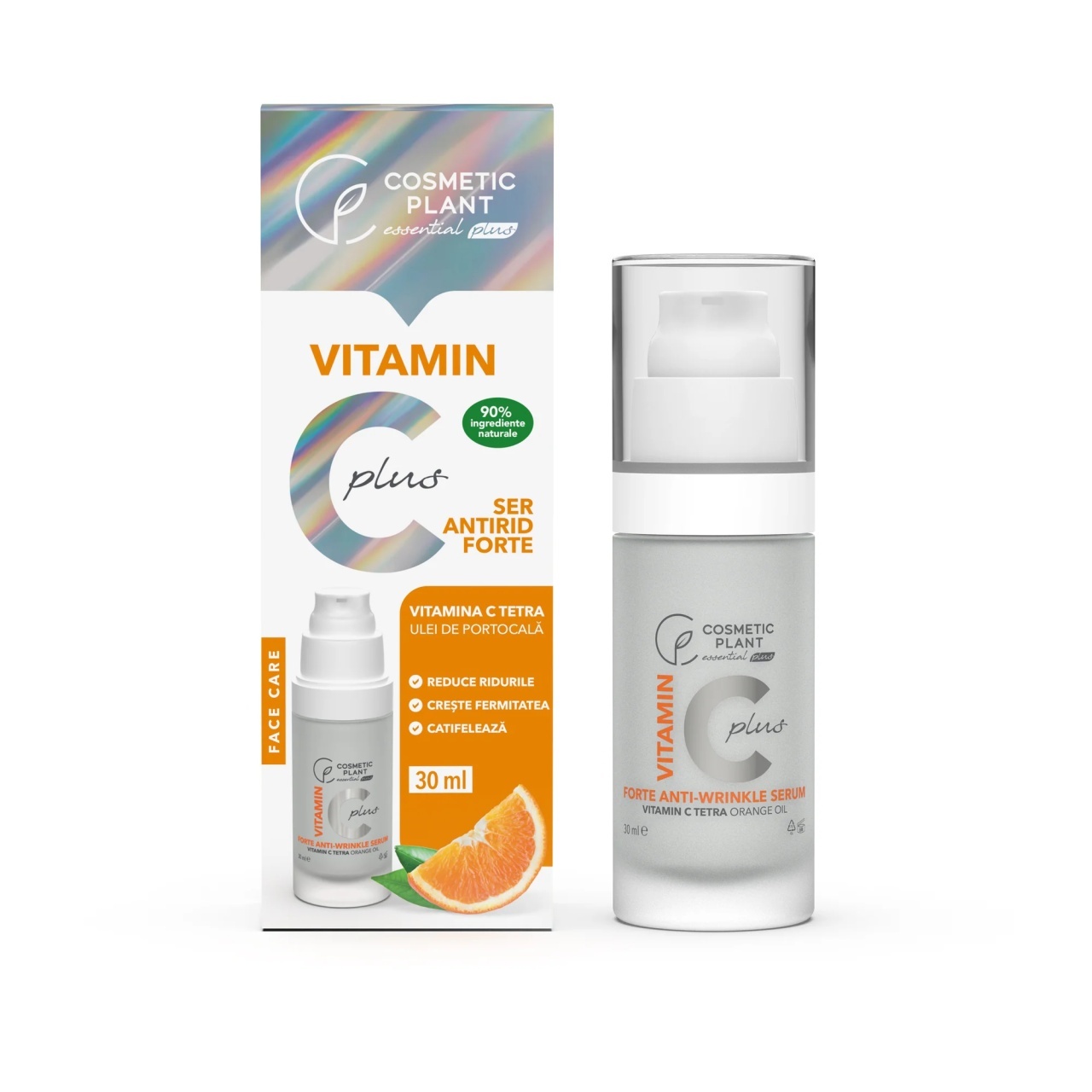 jutavit c vitamin Ser antirid forte Vitamin C Plus Cosmetic Plant, 30 ml