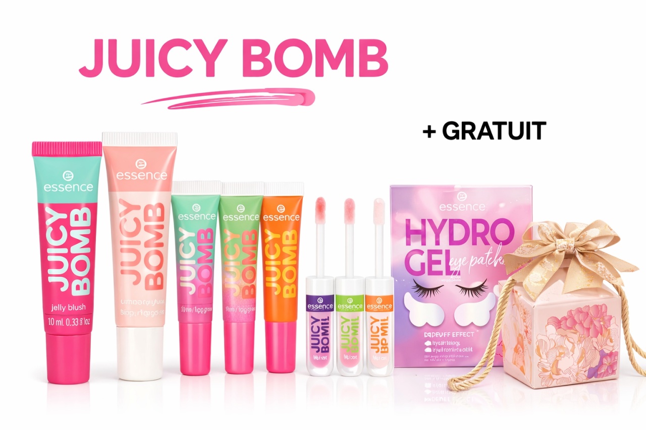 mathaus bucureşti sectorul 3 produse Set 9 produse Juicy Bomb + HYDRO GEL eye patches si cutie cadou GRATUIT