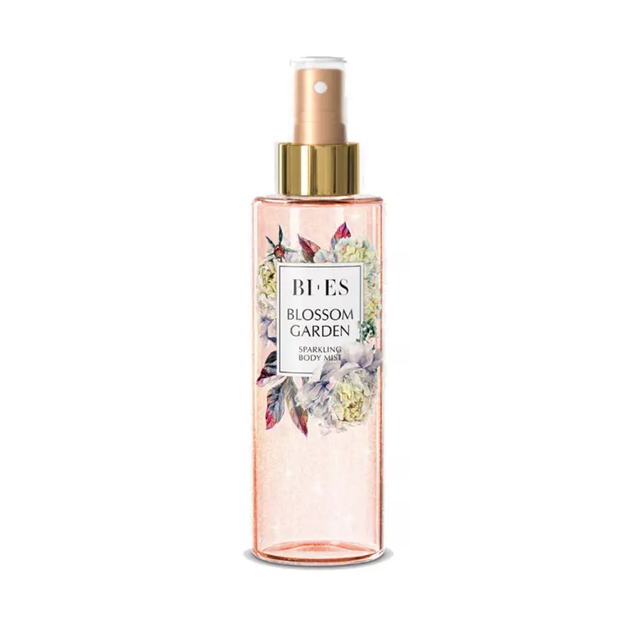 BI ES Spray de corp cu sclipici Blossom Garden BI-ES, 200 ml