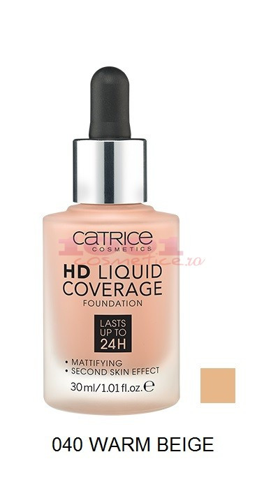 CATRICE HD LIQUID COVERAGE FOND DE TEN LICHID (Optiuni de comanda: 30) - 4 | YEO